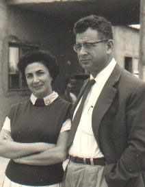 Bettencourt Faria e esposa