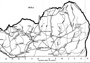 Cunene - Mapa